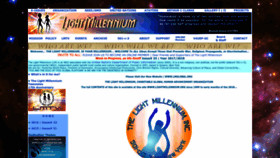 What Lightmillennium.org website looked like in 2023 (This year)