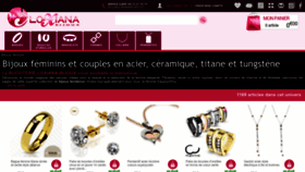What Loxiana-bijoux.com website looked like in 2023 (This year)