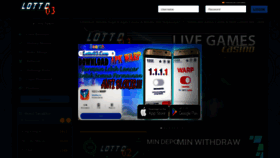 What Lotto03.net website looked like in 2023 (This year)