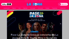 What Lazona.com.pe website looked like in 2023 (This year)
