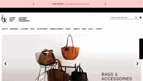 What Luxury-shops.com website looked like in 2023 (This year)