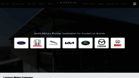 What Laz.co.za website looked like in 2023 (This year)