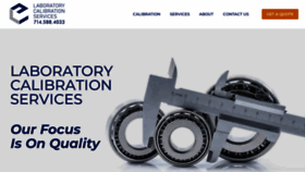 What Laboratorycalibrationservices.com website looked like in 2023 (This year)