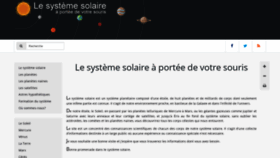 What Le-systeme-solaire.net website looked like in 2023 (1 year ago)