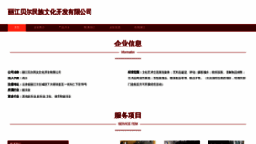 What Lichaoqun.cn website looked like in 2023 (This year)