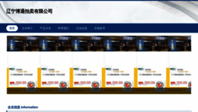 What Lnrunfu.cn website looked like in 2023 (This year)