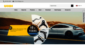 What Lsods-autoparts.com website looked like in 2023 (This year)