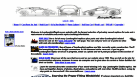 What Lamborghinireplica.com website looked like in 2023 (This year)