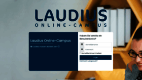 What Lms.laudius.net website looked like in 2023 (This year)