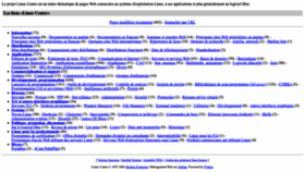 What Linux-center.org website looked like in 2023 (2 years ago)