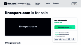What Linesport.com website looked like in 2023 (This year)