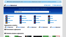 What Lubartowogloszenia.pl website looked like in 2023 (This year)