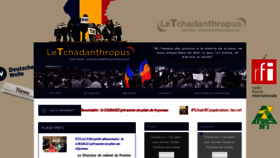 What Letchadanthropus-tribune.com website looked like in 2023 (This year)