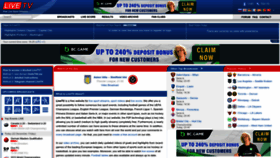 What Livetv744.me website looked like in 2023 (This year)