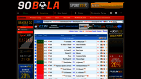 What Livescore90bola.com website looked like in 2023 (This year)