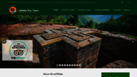 What Lalibela-eco-trekking.com website looked like in 2023 (This year)