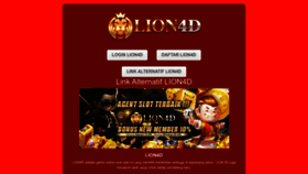 What Lion4d.com website looks like in 2024 