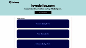 What Lovedolles.com website looks like in 2024 