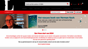 What Libris.nl website looks like in 2024 