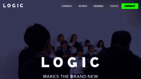 What Logic.vc website looks like in 2024 