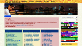 What Lopngoaingu.com website looks like in 2024 