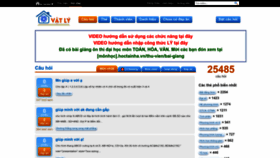 What Ly.hoctainha.vn website looks like in 2024 