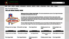 What Las-vegastravelguide.com website looks like in 2024 