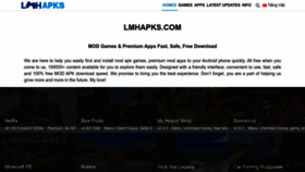 What Lmhapks.com website looks like in 2024 