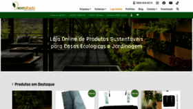 What Lojadoverde.com.br website looks like in 2024 