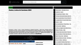 What Letrasfm.info website looked like in 2024 (1 year ago)