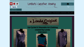 What Londas-sewing.com website looks like in 2024 