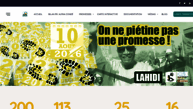 What Lahidi.org website looks like in 2024 