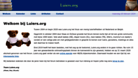 What Luierforum.nl website looks like in 2024 