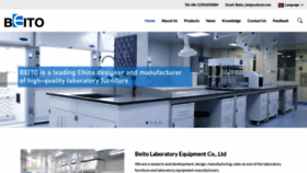What Laboratorystores.com website looks like in 2024 