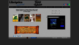 What Libroptica.com website looks like in 2024 