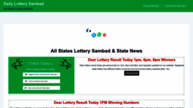 What Lotterysambandh.in website looks like in 2024 