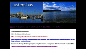 What Lustenshus.se website looks like in 2024 