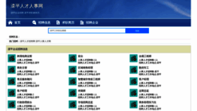 What Luanpingzhaopin.com website looks like in 2024 