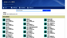 What Longhuzhaopin.com website looks like in 2024 