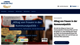 What Landtag-rlp.de website looks like in 2024 
