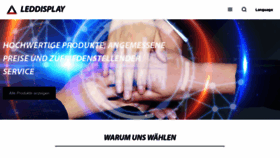 What Leddisplayco.de website looked like in 2024 (1 year ago)