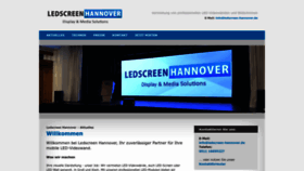 What Ledscreen-hannover.de website looked like in 2024 (1 year ago)