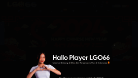What Lgo66slot.asia website looks like in 2024 