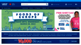 What Londondrugs.com website looks like in 2024 