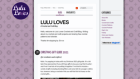 What Lululoves.co.uk website looks like in 2024 