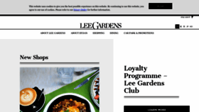 What Leegardens.com.hk website looks like in 2024 