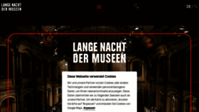 What Lange-nacht-der-museen.de website looks like in 2024 