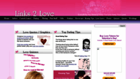 What Links2love.com website looks like in 2024 