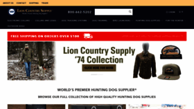 What Lcsupply.com website looks like in 2024 