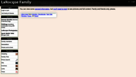 What Larocque.net website looks like in 2024 